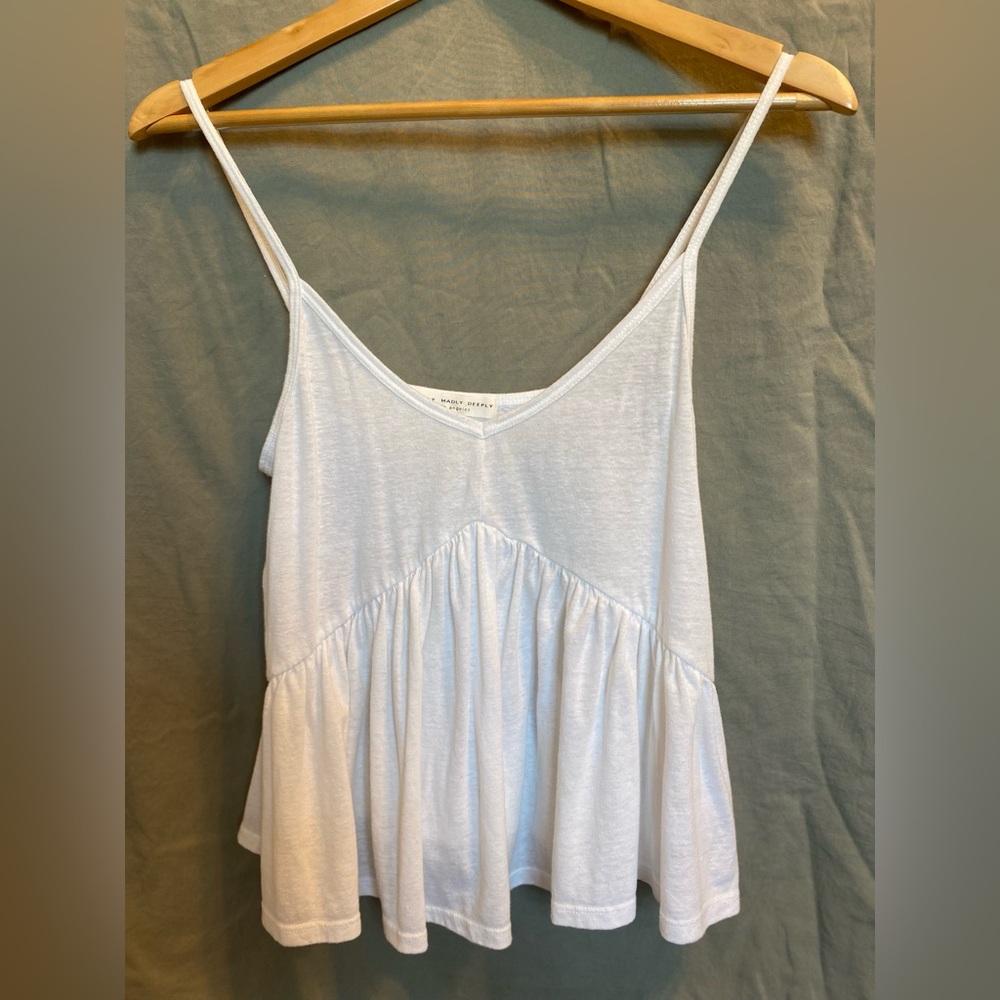 TRULY MADLY DEEPLY SUMMER TANK TOP